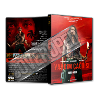 Yardım Çağrısı - Send Help - 2026 Türkçe Dvd Cover Tasarımı